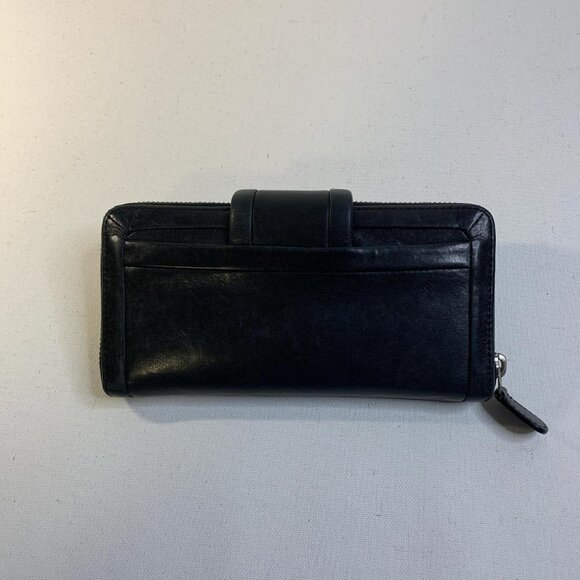 Timeless **Coach** black leather wallet - Picture 2 of 6
